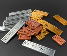 Load image into Gallery viewer, Circulated Weathered Credit Chip Pack (3, 15, & 30 Count)