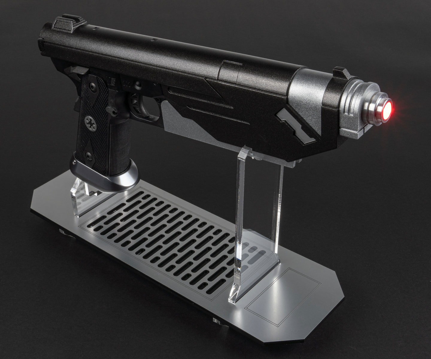 WeTech-35 Blaster Pistol (Black/Silver)