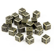 Load image into Gallery viewer, Square Metal 12mm D6 Dice (10 Pack)