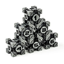 Load image into Gallery viewer, Arc Metal 16mm D6 Dice (6 Pack)