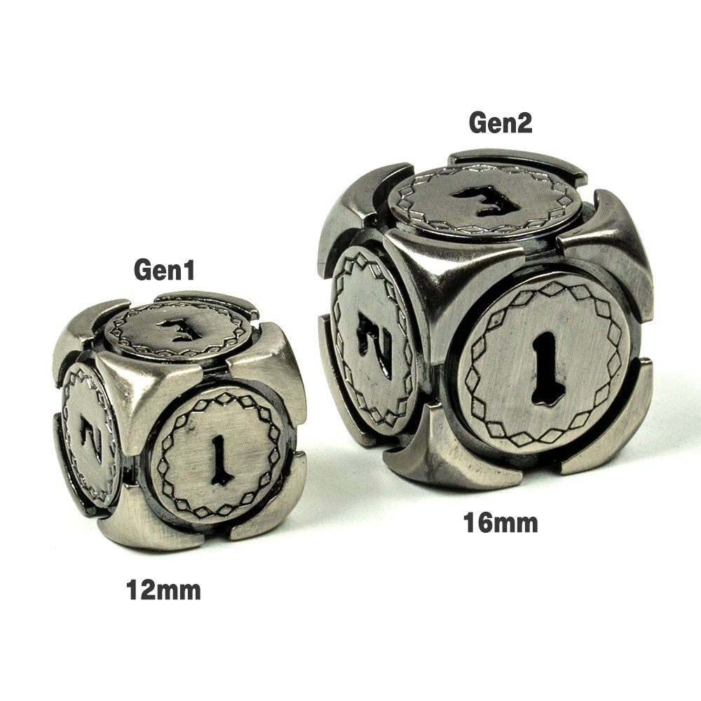 Fantasy Metal 16mm D6 Dice (6 Pack)