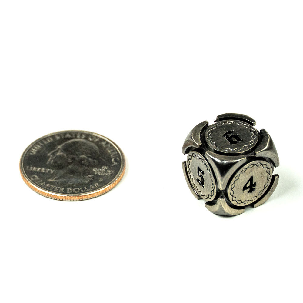 Fantasy Metal 16mm D6 Dice (6 Pack)