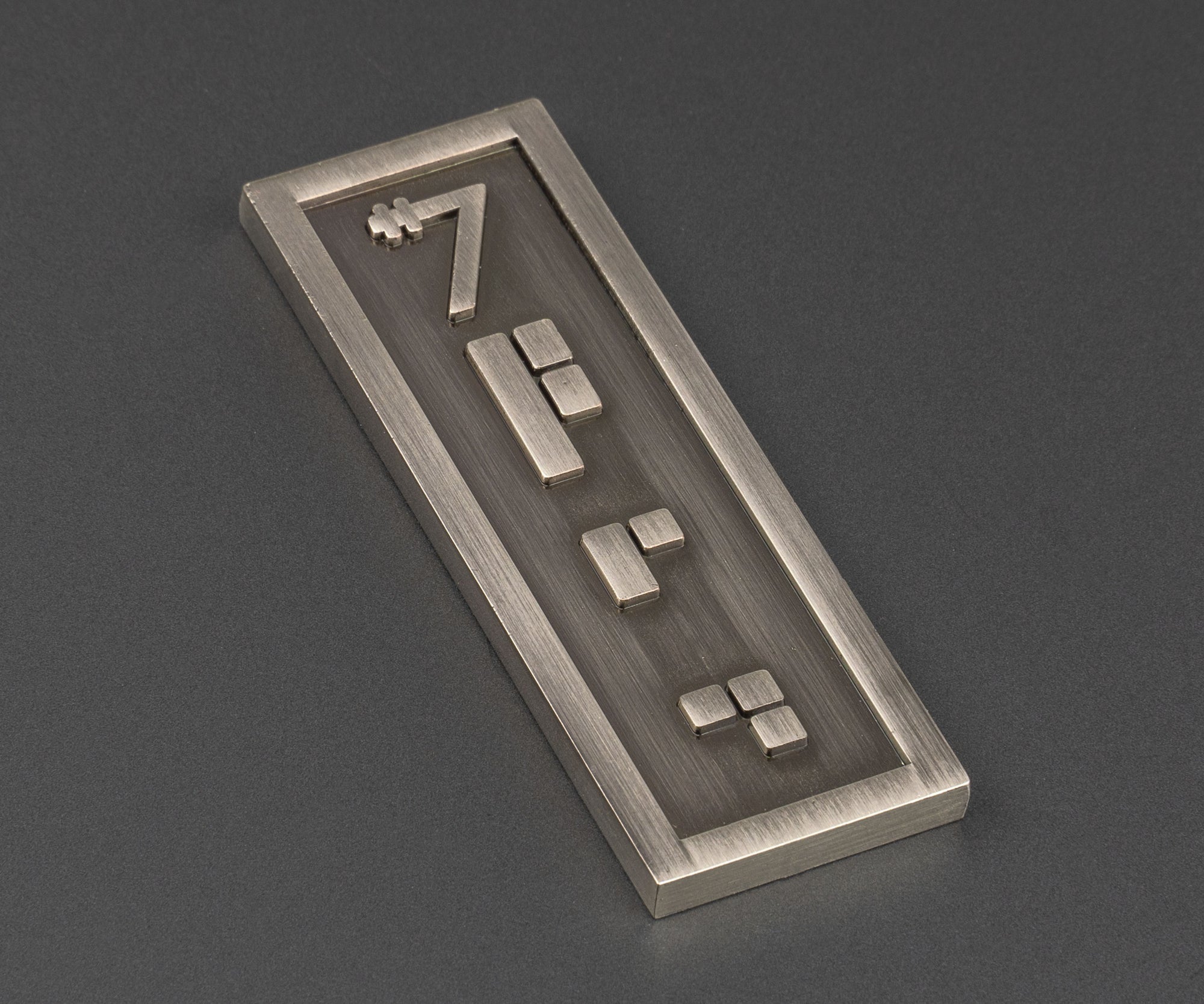 Circulated Weathered Medium Credit Chip