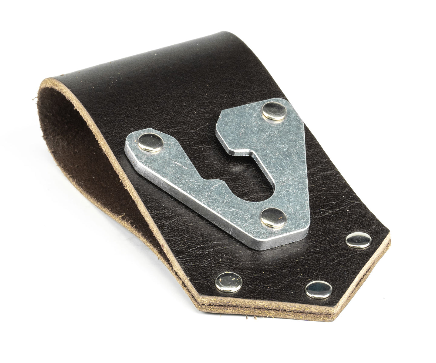 Leather Saber Double Belt Clip