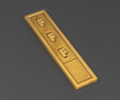 Circulated Weathered Long Credit Chip