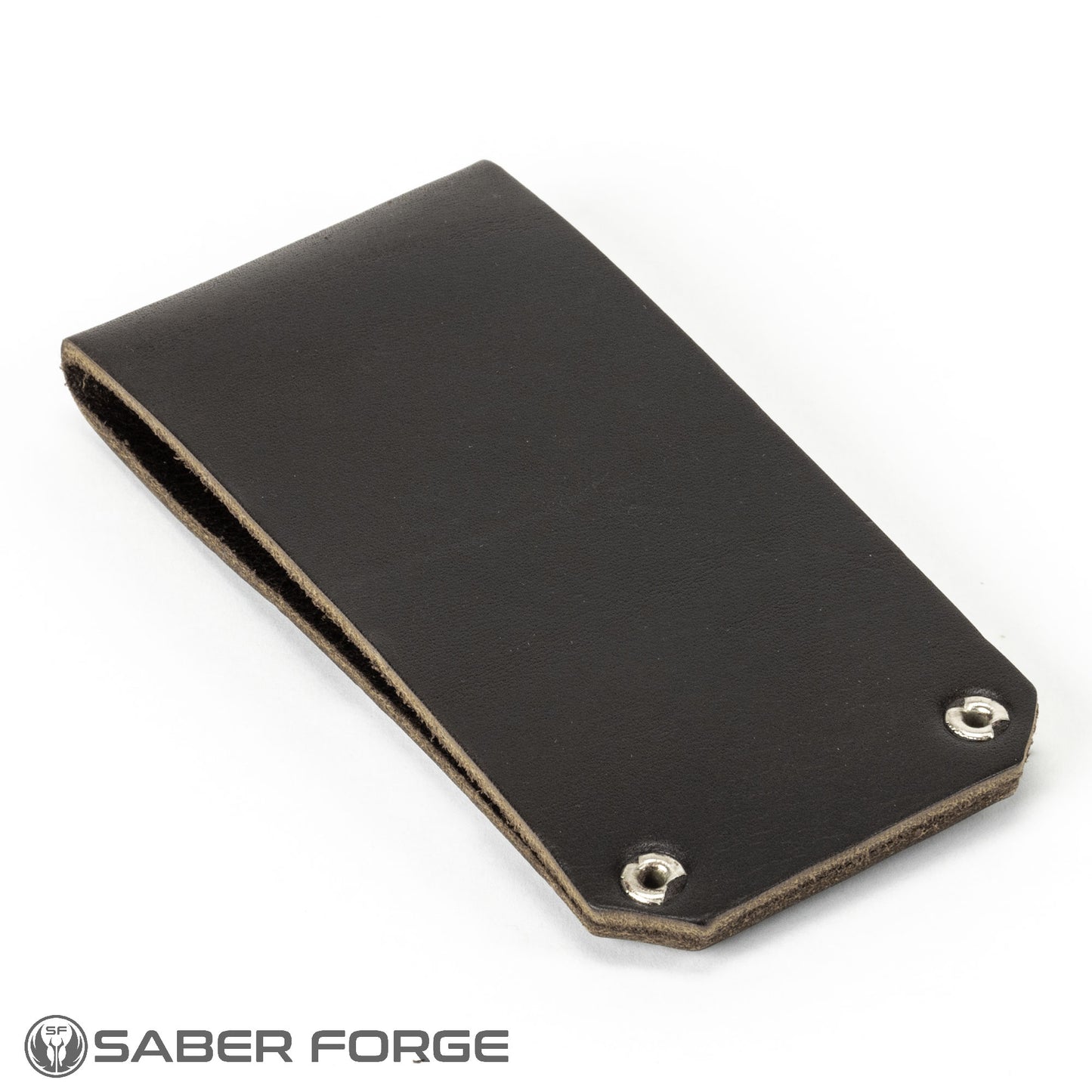 Leather Saber Double Belt Clip