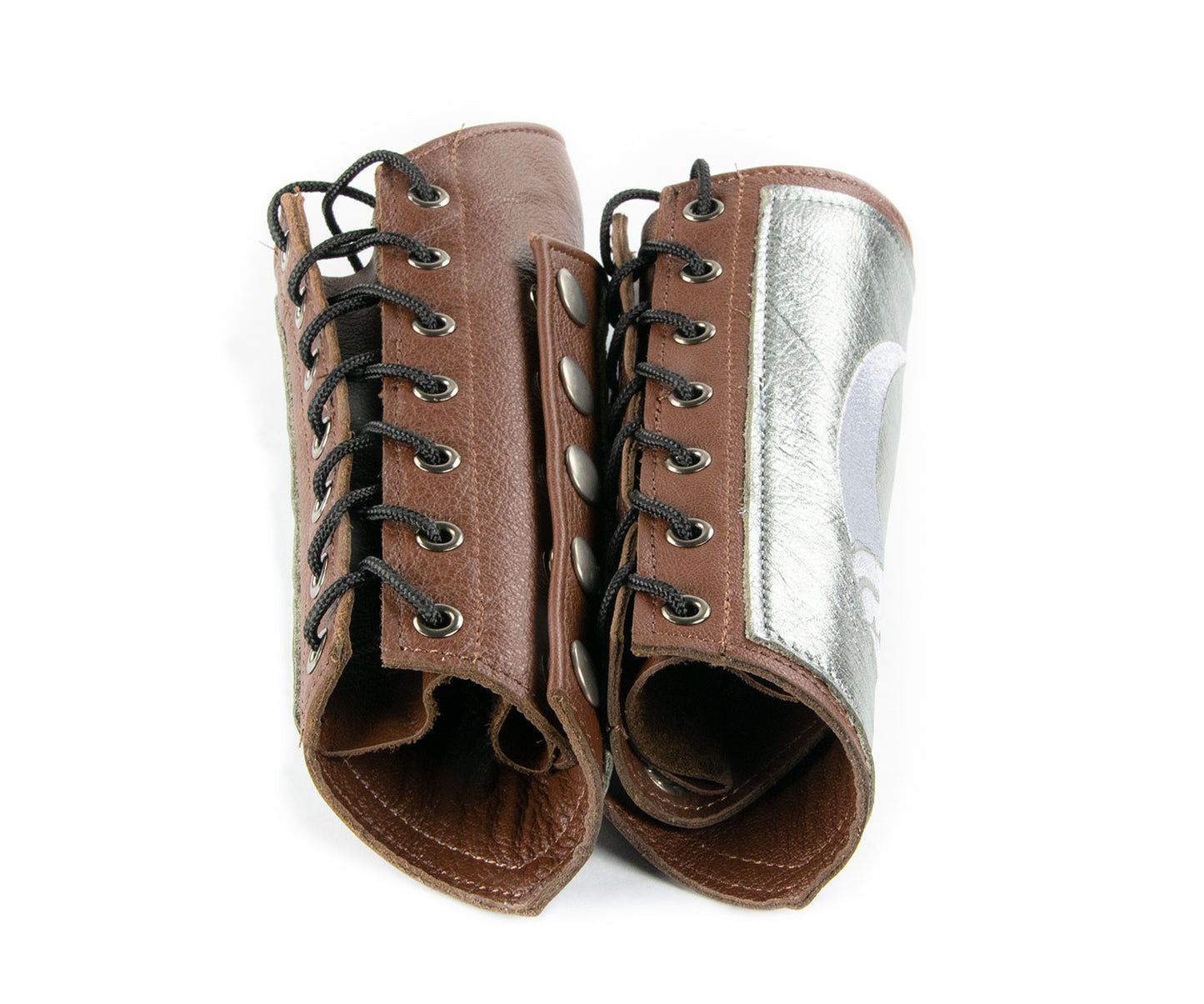 Star Rhino Leather Bracers