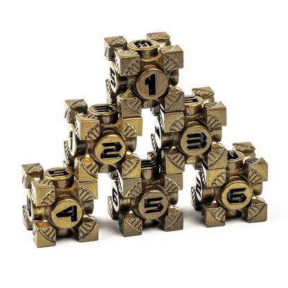 Arc Metal 16mm D6 Dice (6 Pack)