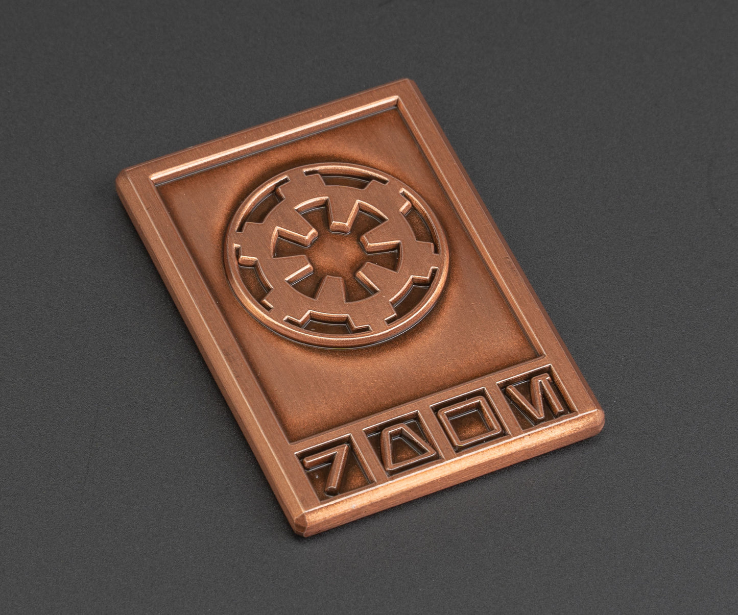 Imperial Circulated Copper Credit Chip