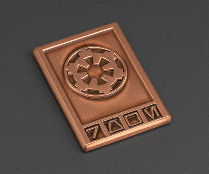 Imperial Circulated Copper Credit Chip