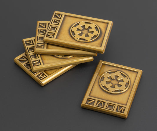 Imperial Circulated Gold Credit Chip