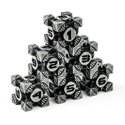 Arc Metal 16mm D6 Dice (6 Pack)