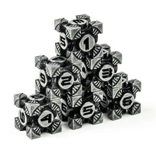 Load image into Gallery viewer, Arc Metal 16mm D6 Dice (6 Pack)
