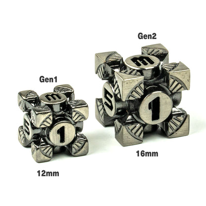 Arc Metal 16mm D6 Dice (6 Pack)