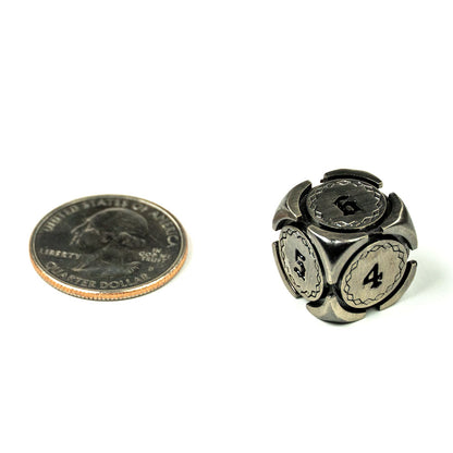 Fantasy Metal 16mm D6 Dice (6 Pack)