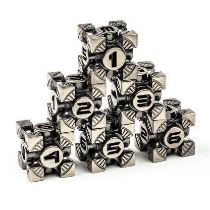 Arc Metal 16mm D6 Dice (6 Pack)